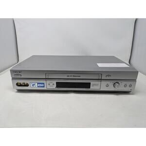 Sony SLV-N750 VCR VHS Player HI-FI Video Cassette Recorder No Remote TESTED